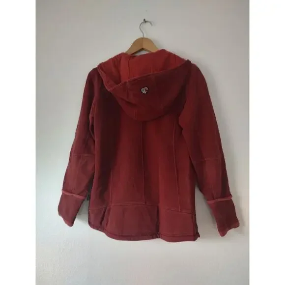 Kuhl Women's Size XS Cranberry Red Asymmetric  Zip Front Hooded Jacket - Picture 2 of 10